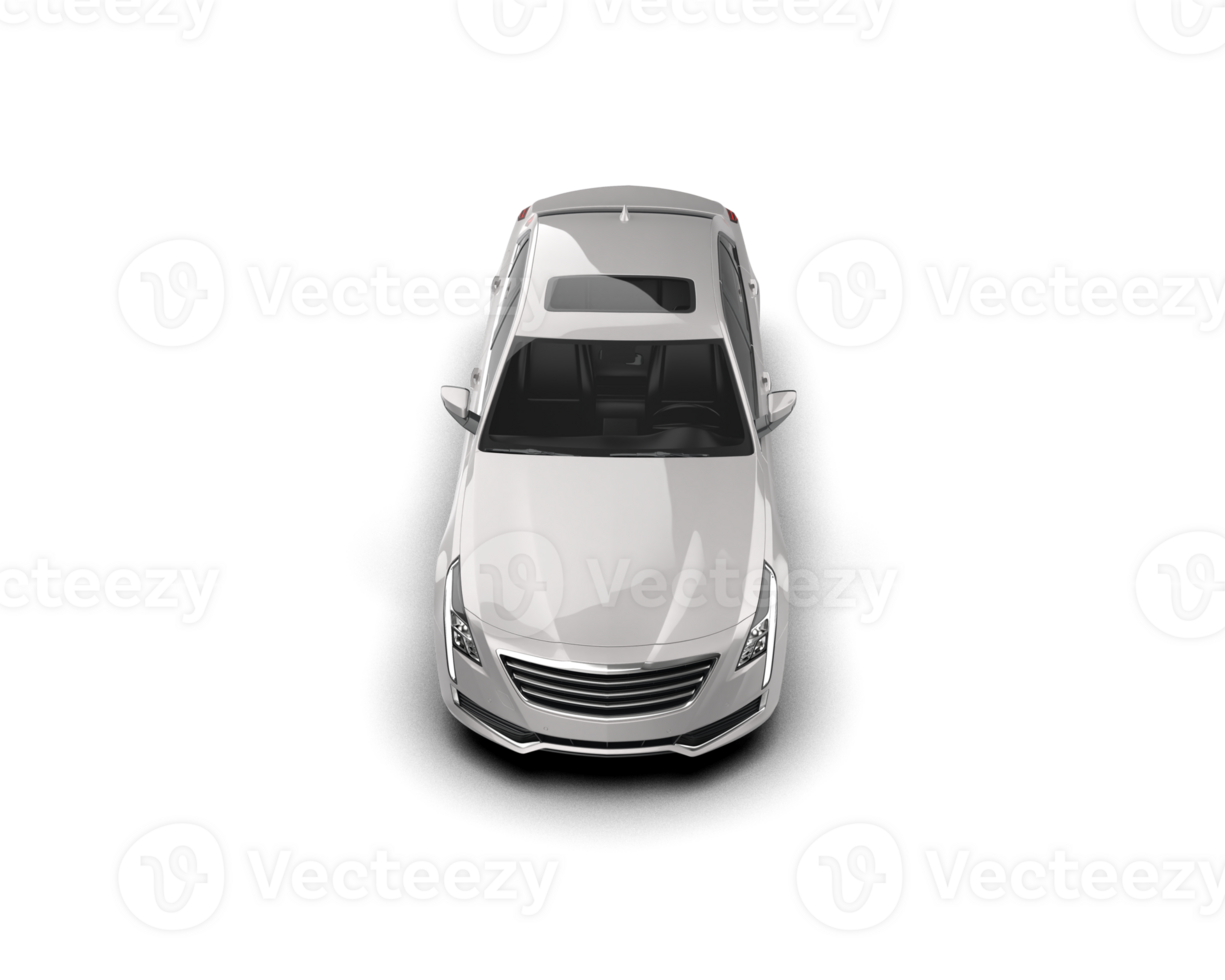 Modern car isolated on background. 3d rendering - illustration png