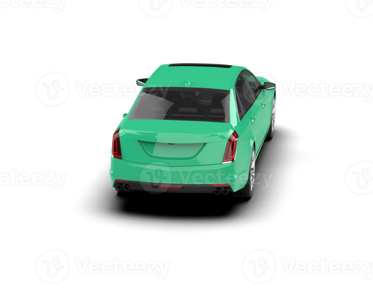 Modern car isolated on background. 3d rendering - illustration png