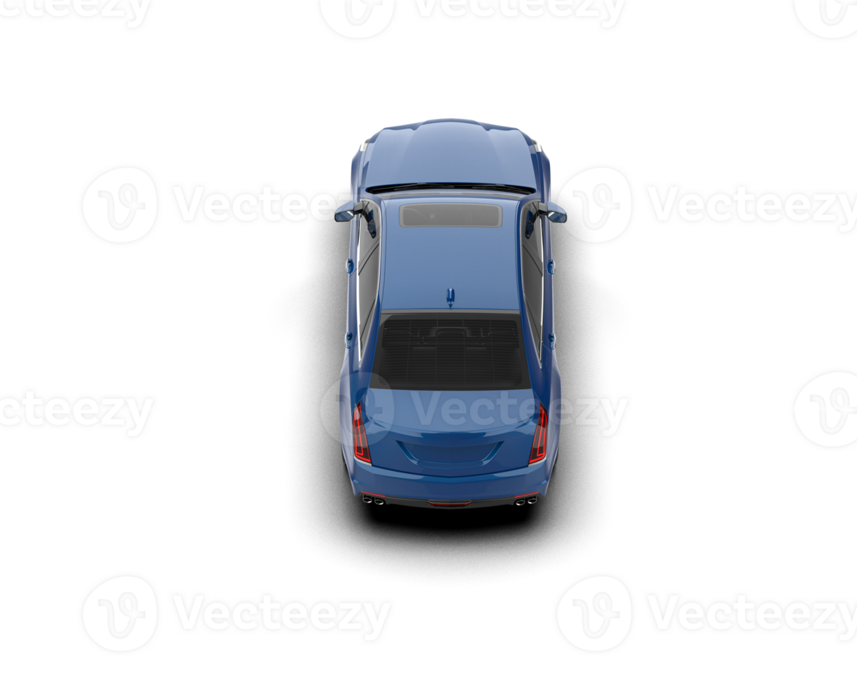 Modern car isolated on background. 3d rendering - illustration png