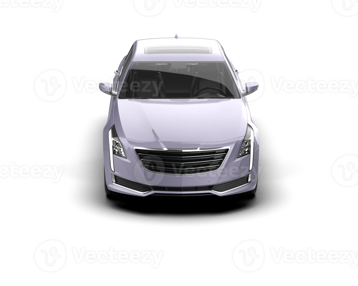Modern car isolated on background. 3d rendering - illustration png
