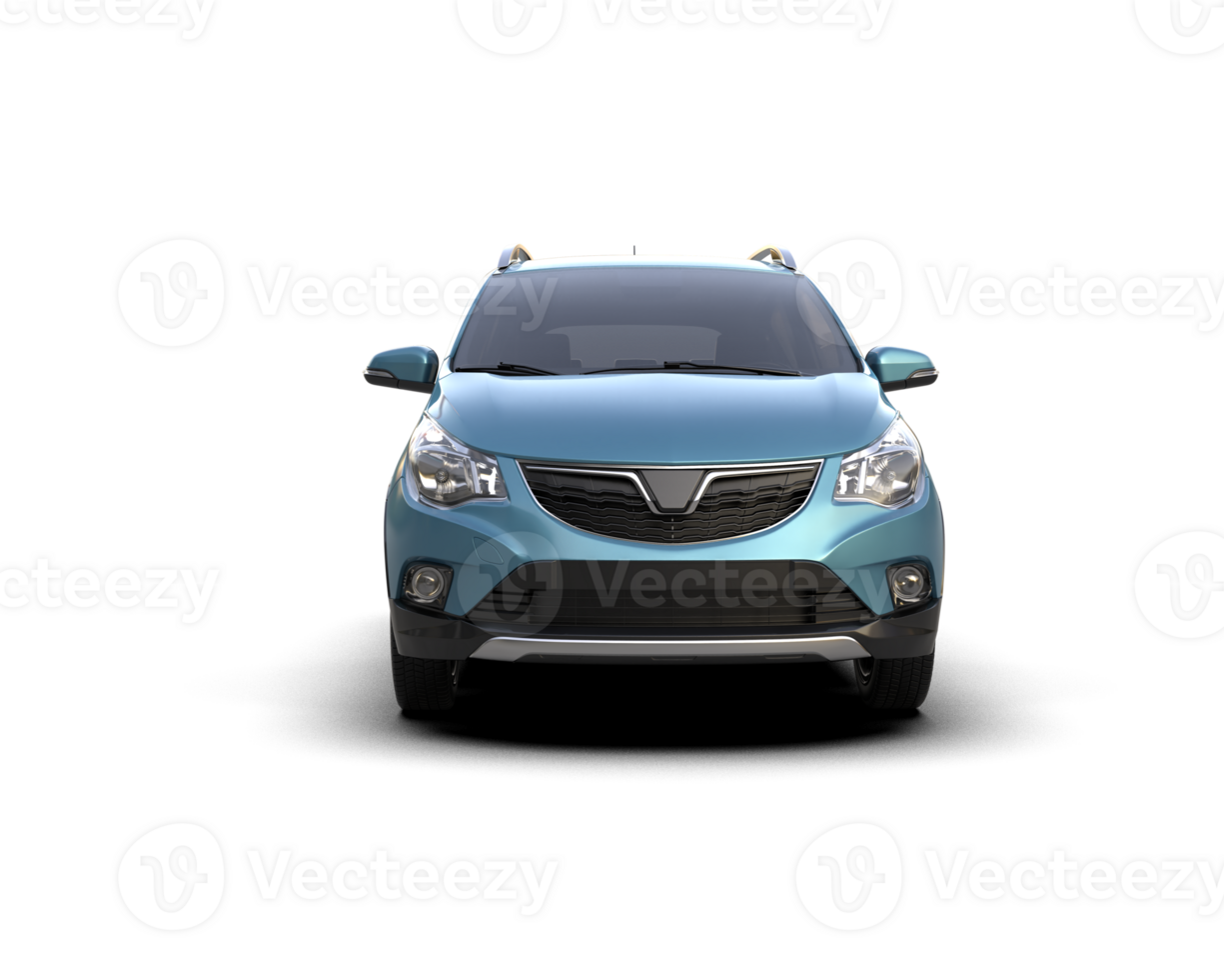 Modern car isolated on background. 3d rendering - illustration png