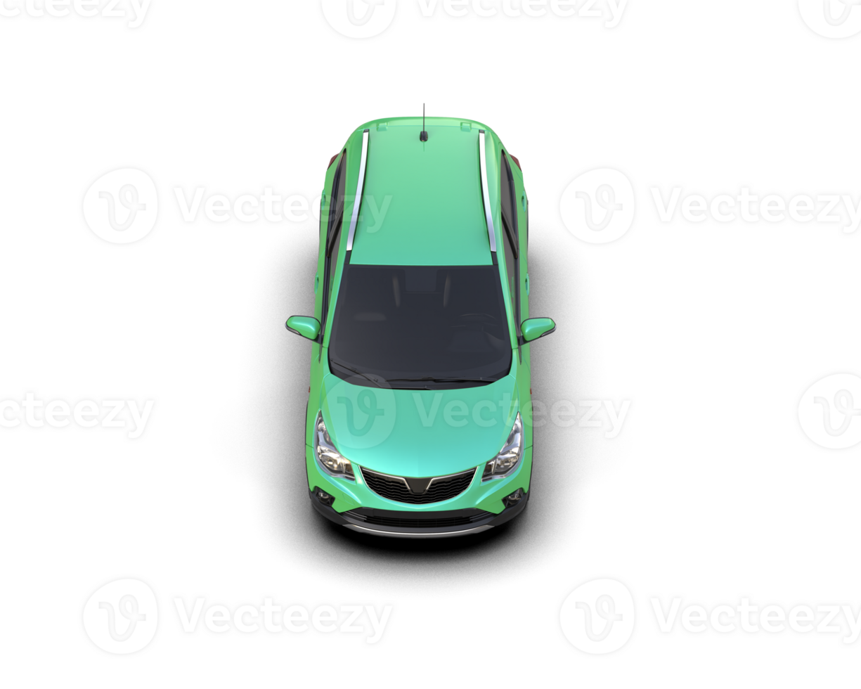 Modern car isolated on background. 3d rendering - illustration png