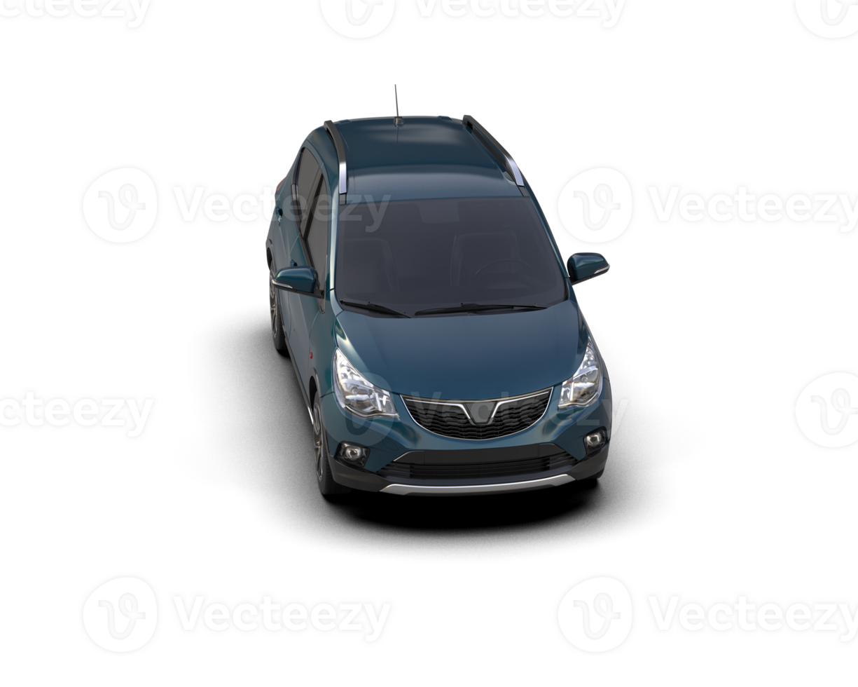 Modern car isolated on background. 3d rendering - illustration png