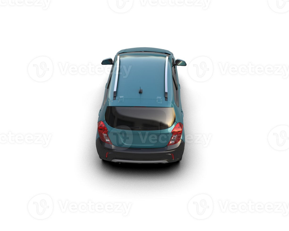 Modern car isolated on background. 3d rendering - illustration png