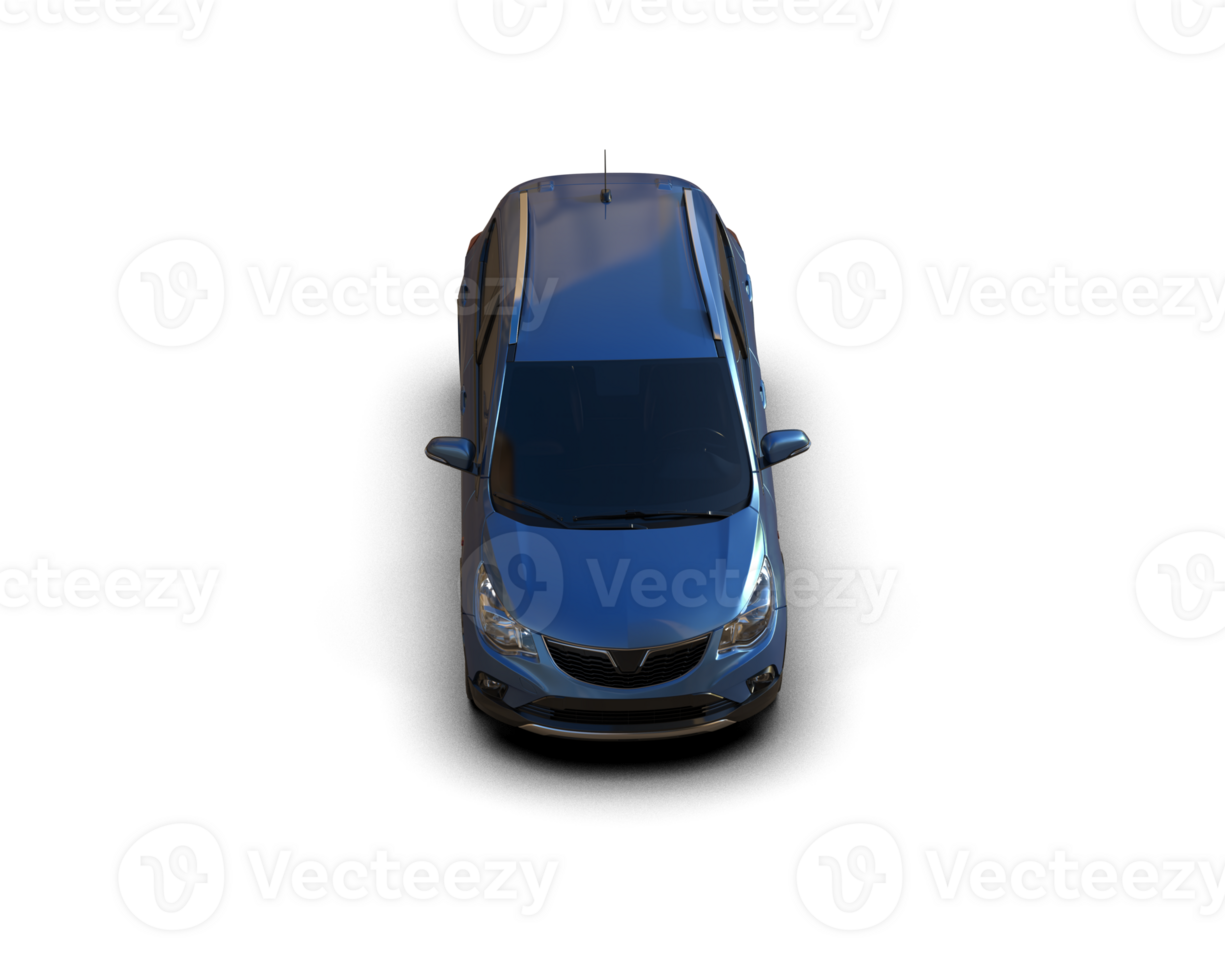 Modern car isolated on background. 3d rendering - illustration png