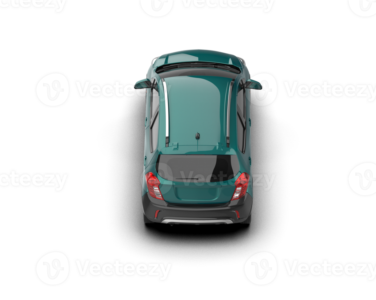 Modern car isolated on background. 3d rendering - illustration png