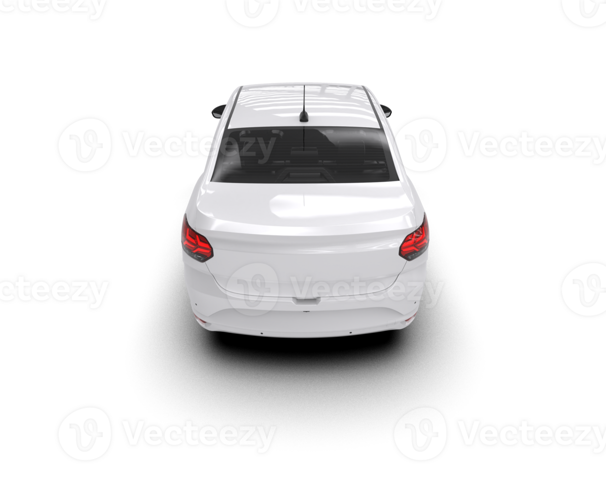Modern car isolated on background. 3d rendering - illustration png