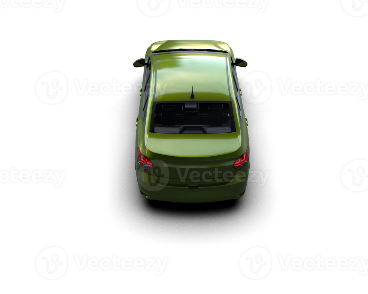 Modern car isolated on background. 3d rendering - illustration png
