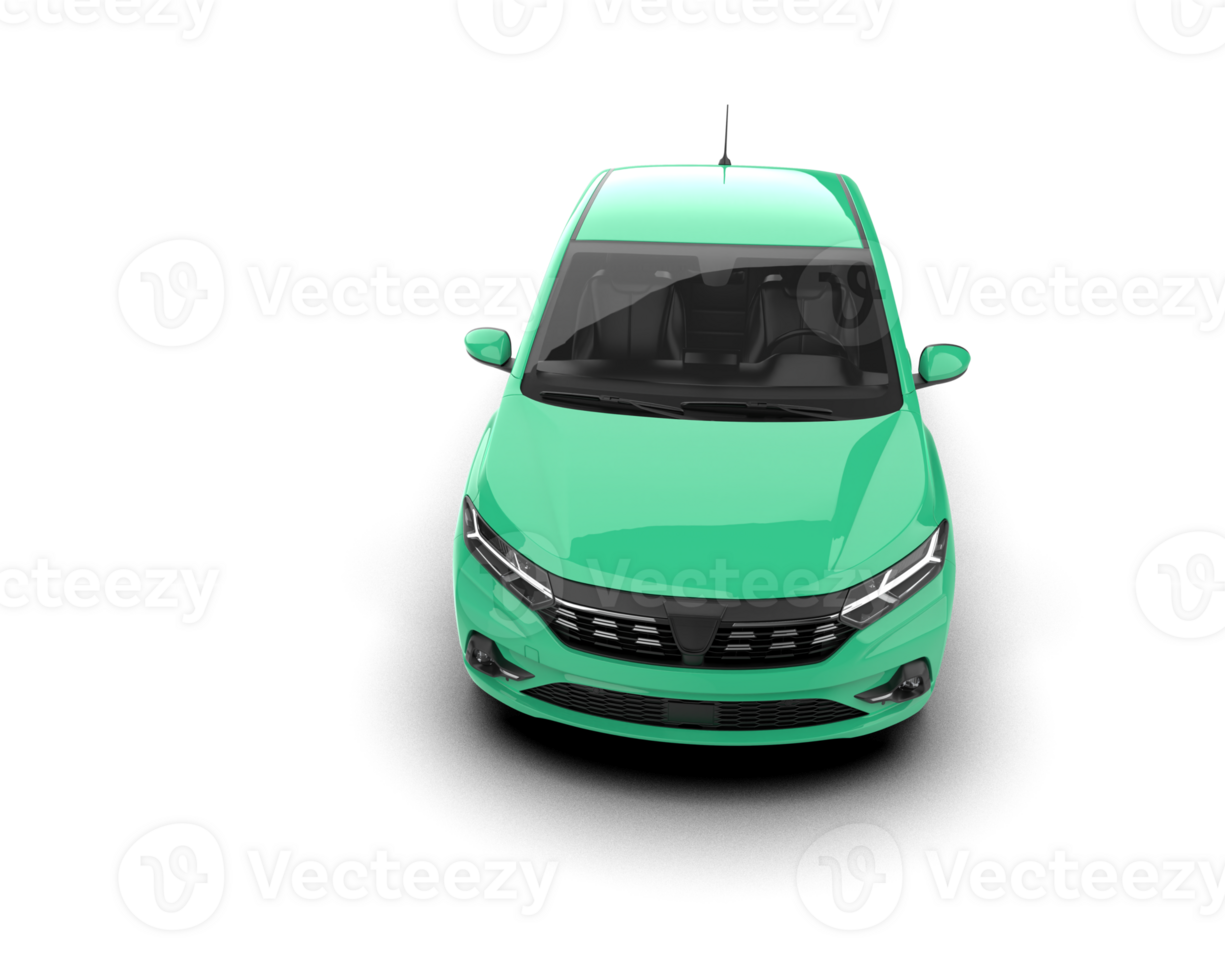 Modern car isolated on background. 3d rendering - illustration png