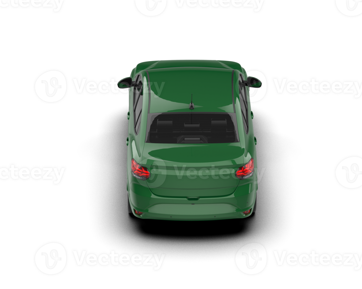 Modern car isolated on background. 3d rendering - illustration png