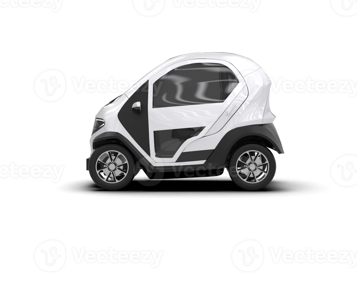 Modern car isolated on background. 3d rendering - illustration png