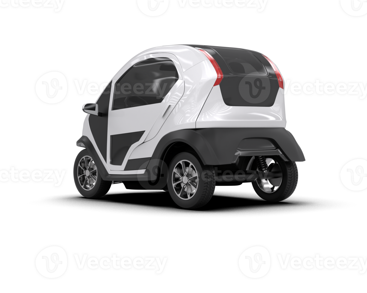 Modern car isolated on background. 3d rendering - illustration png