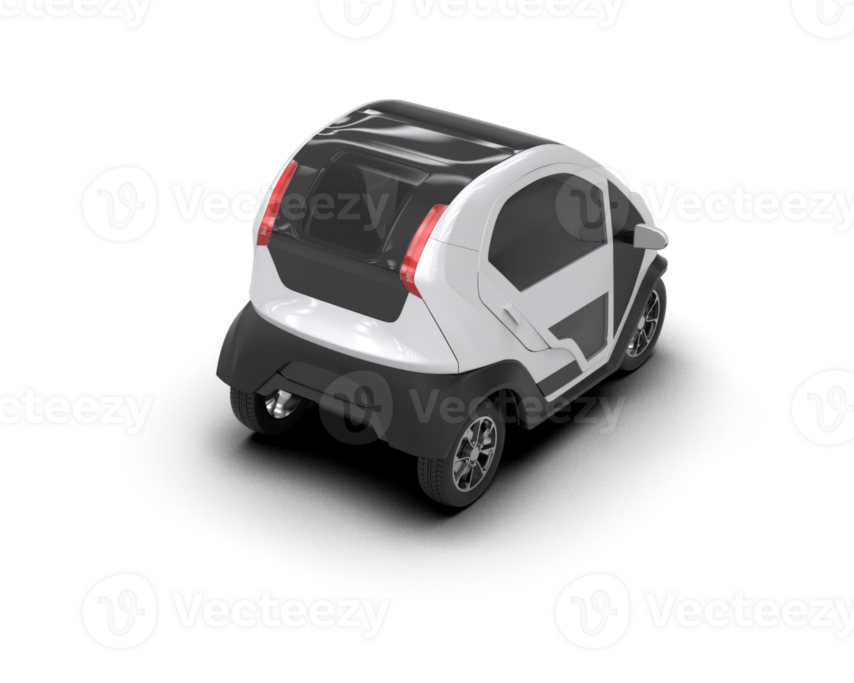 Modern car isolated on background. 3d rendering - illustration png