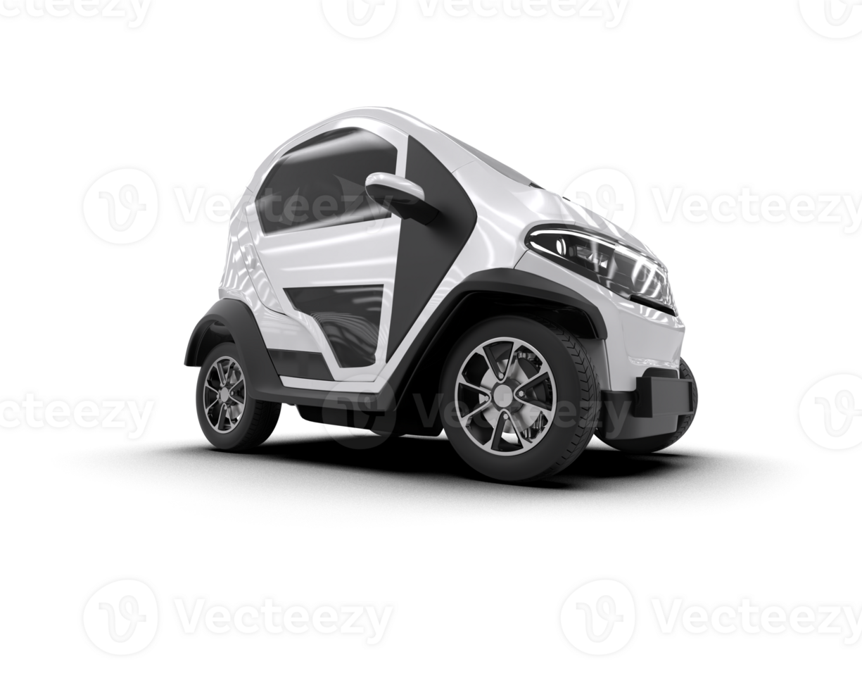 Modern car isolated on background. 3d rendering - illustration png