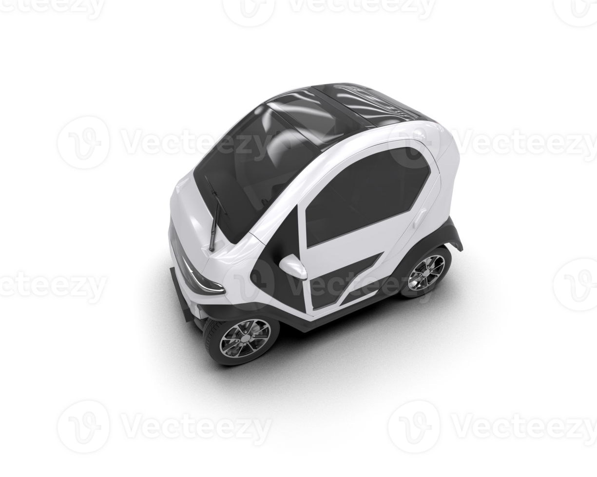 Modern car isolated on background. 3d rendering - illustration png