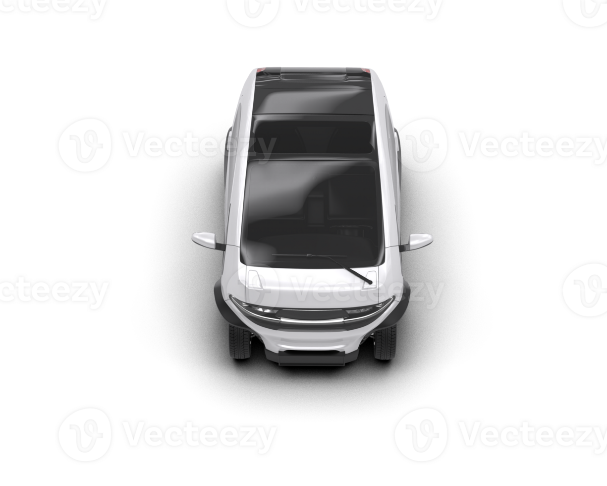 Modern car isolated on background. 3d rendering - illustration png