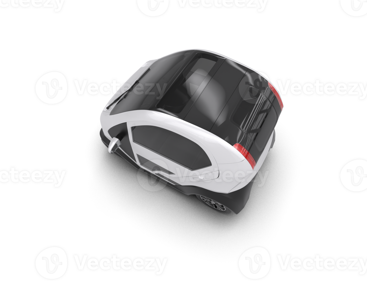 Modern car isolated on background. 3d rendering - illustration png