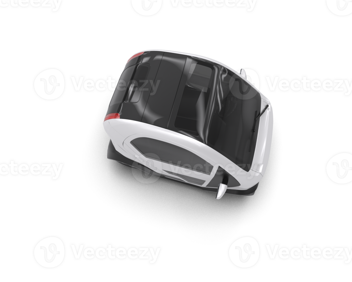 Modern car isolated on background. 3d rendering - illustration png