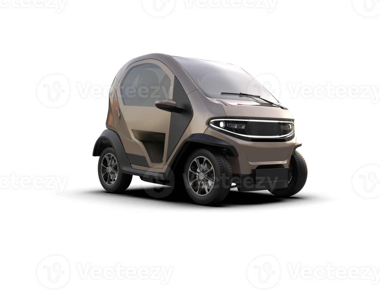 Modern car isolated on background. 3d rendering - illustration png