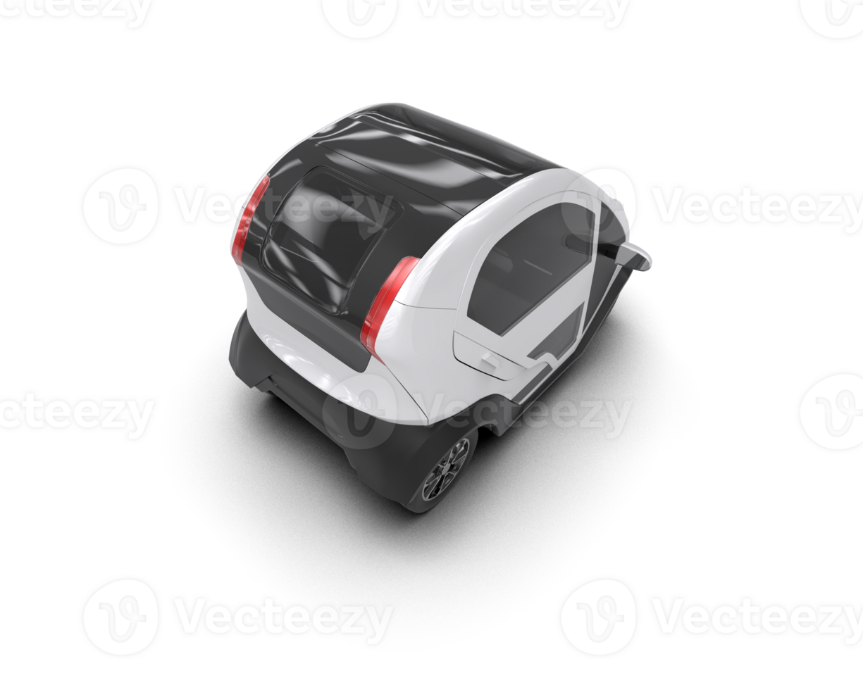 Modern car isolated on background. 3d rendering - illustration png