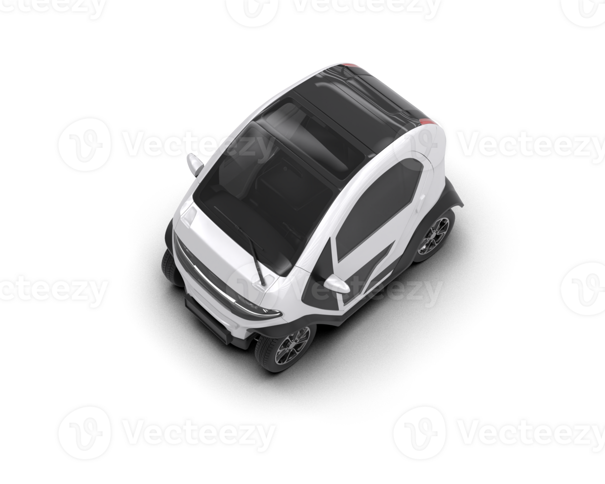 Modern car isolated on background. 3d rendering - illustration png
