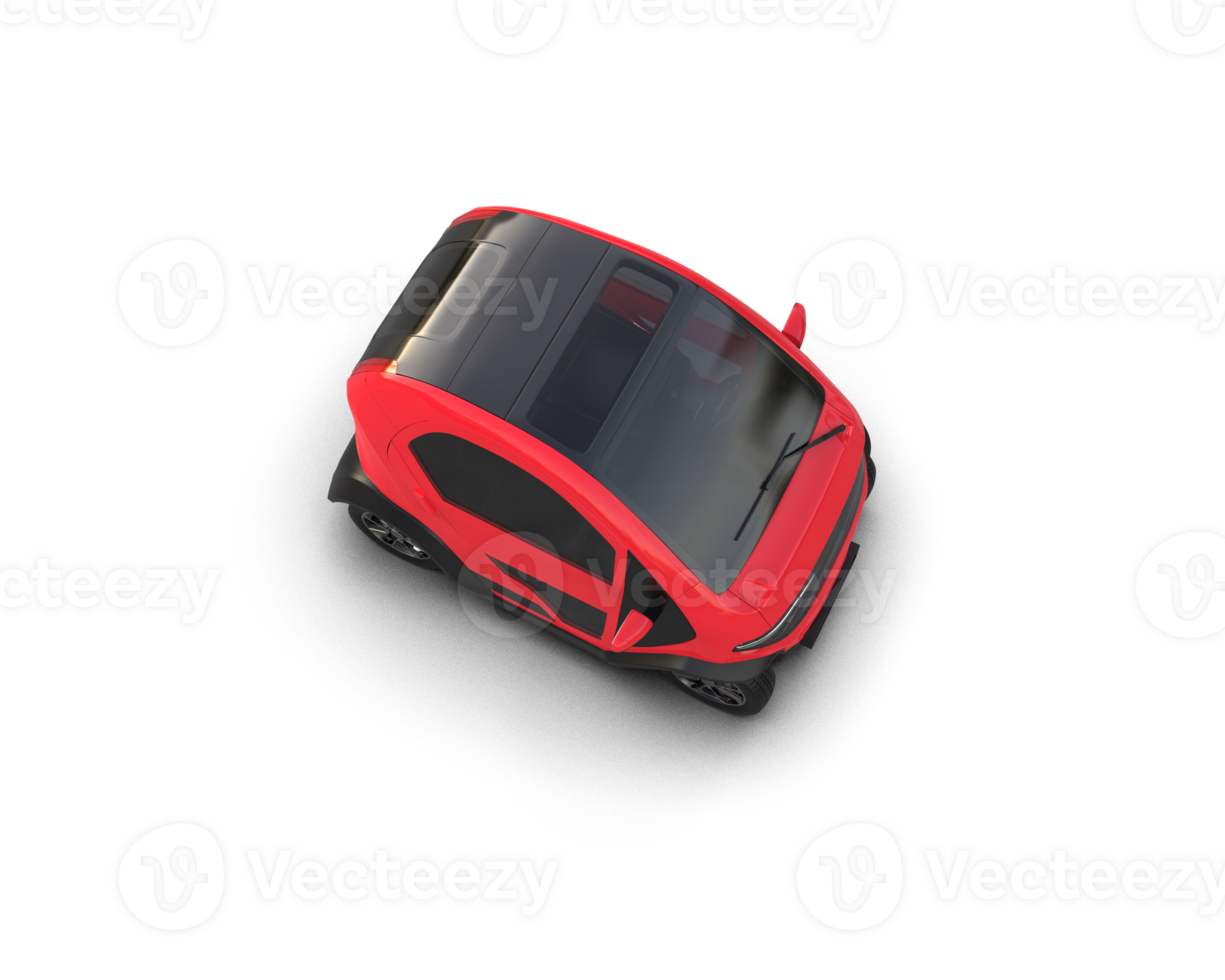 Modern car isolated on background. 3d rendering - illustration png