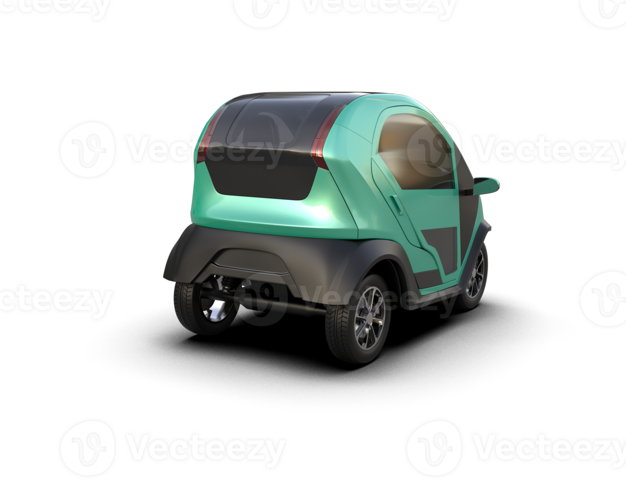 Modern car isolated on background. 3d rendering - illustration png