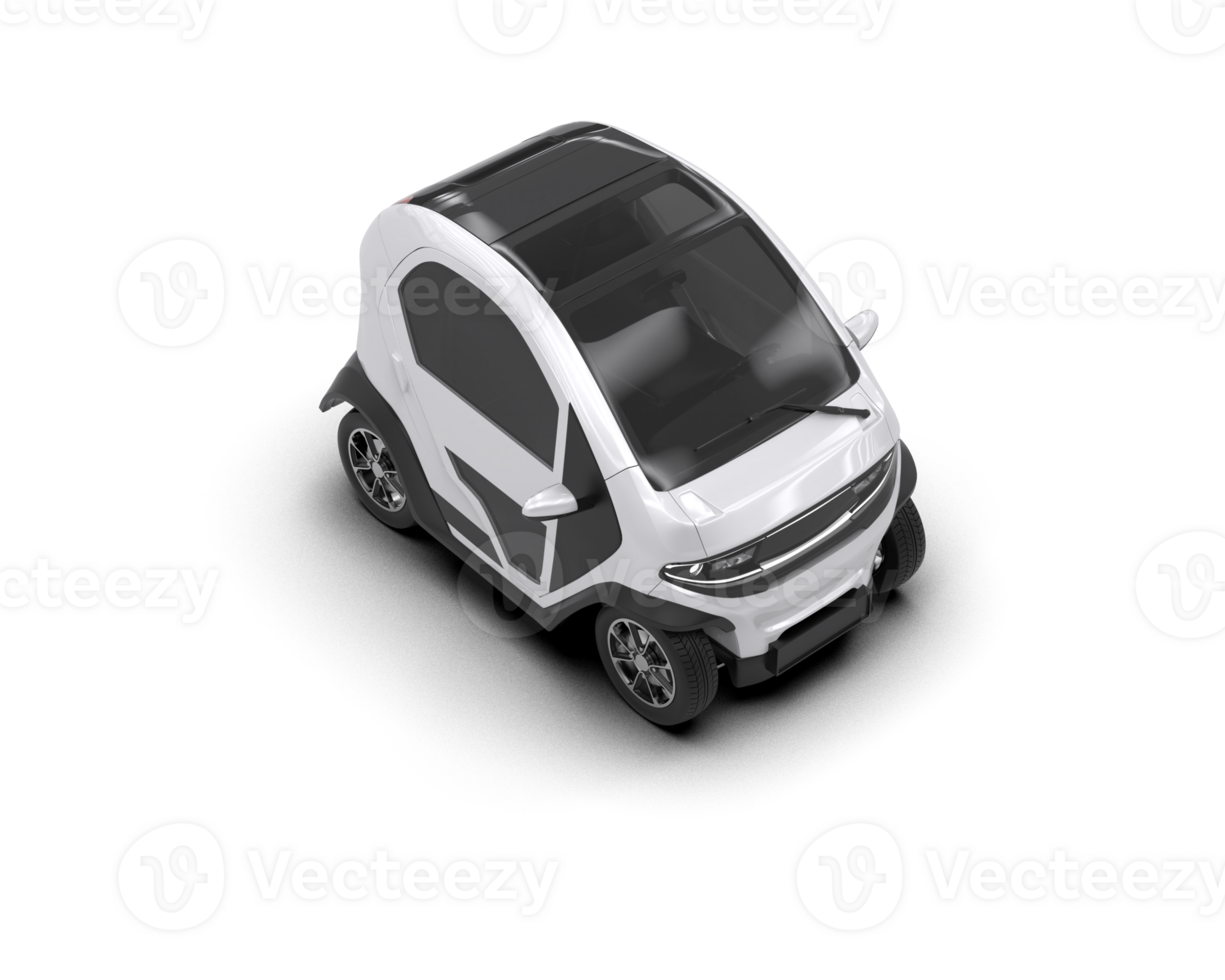 Modern car isolated on background. 3d rendering - illustration png