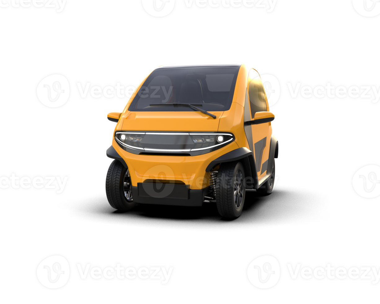Modern car isolated on background. 3d rendering - illustration png