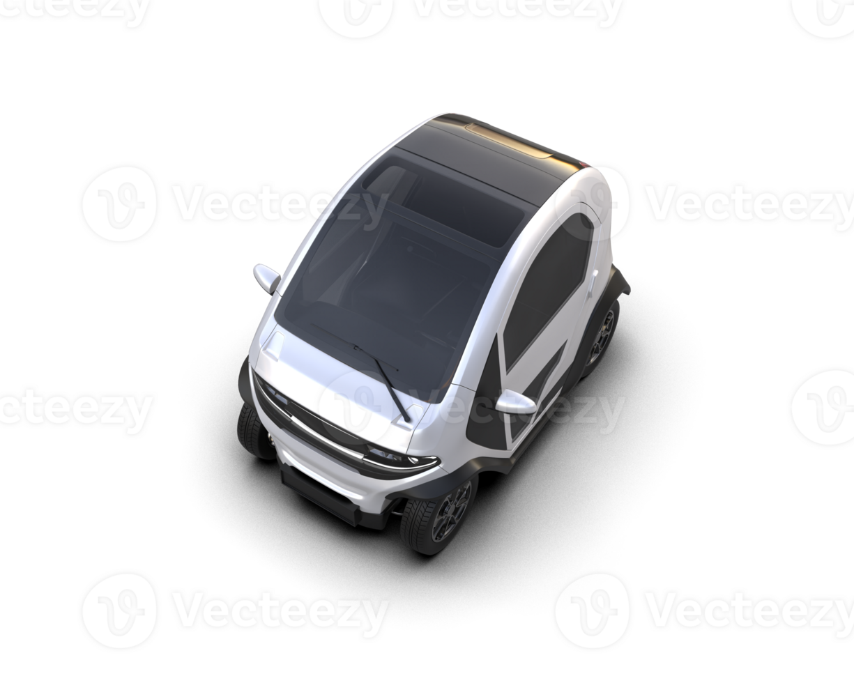 Modern car isolated on background. 3d rendering - illustration png