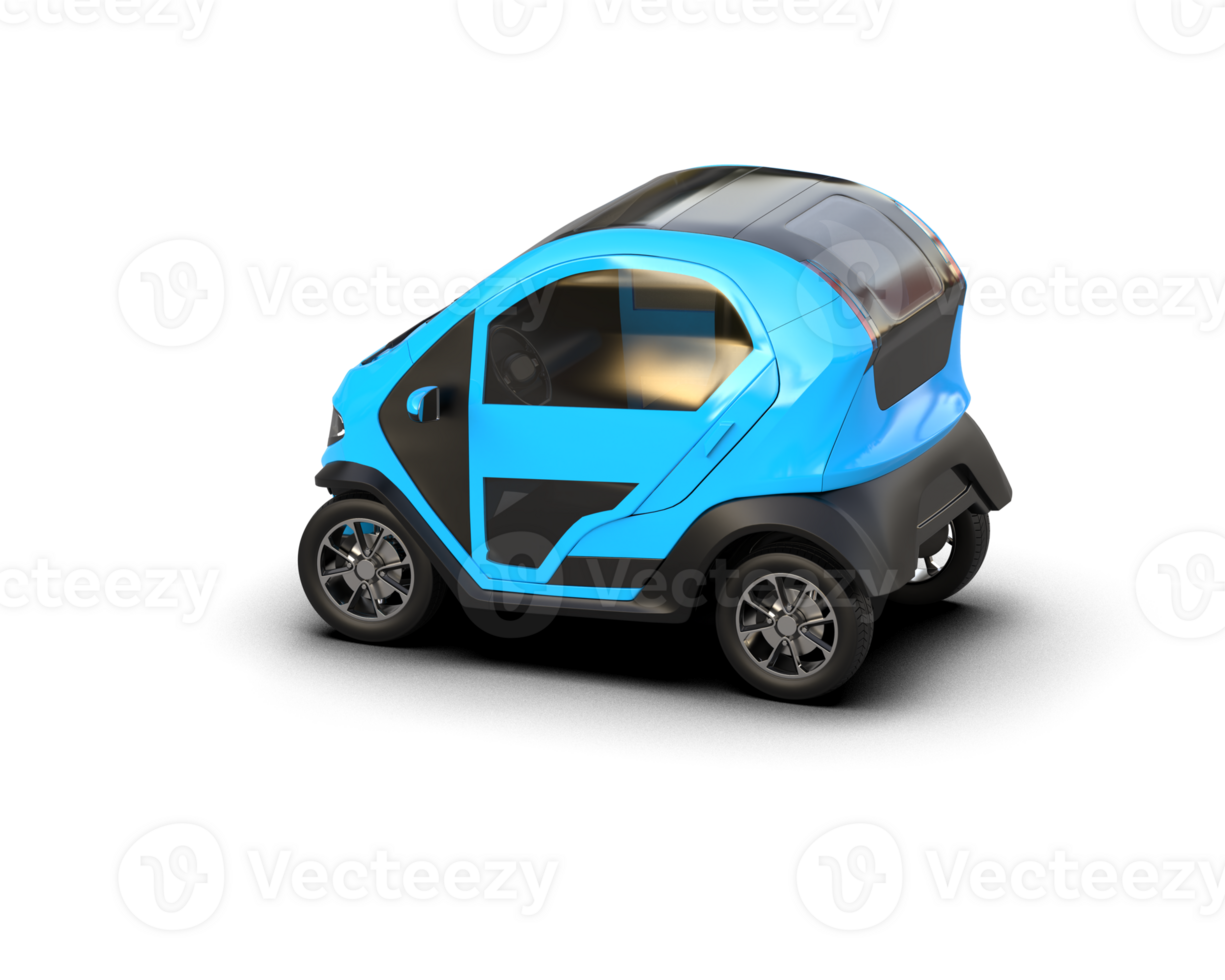 Modern car isolated on background. 3d rendering - illustration png