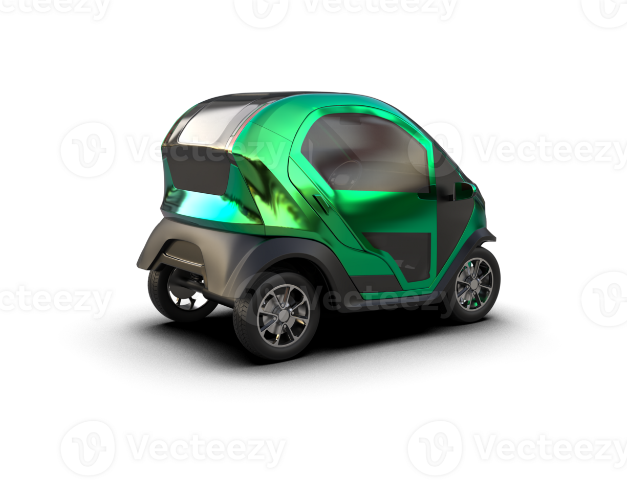 Modern car isolated on background. 3d rendering - illustration png