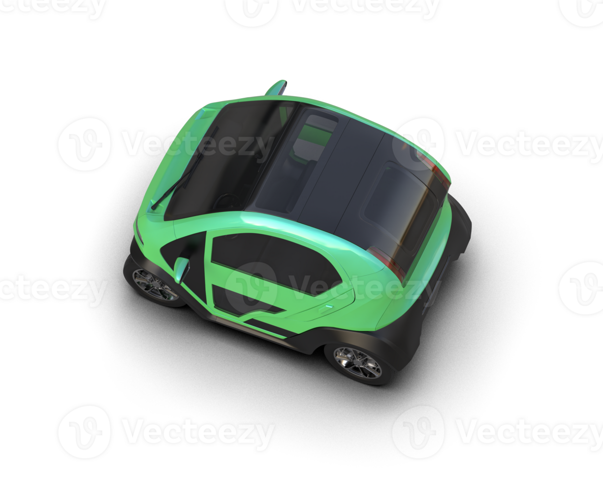 Modern car isolated on background. 3d rendering - illustration png