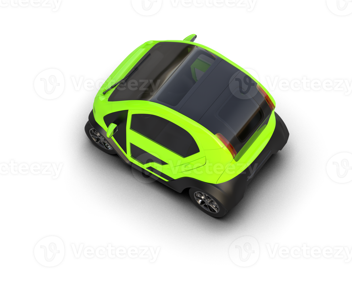 Modern car isolated on background. 3d rendering - illustration png