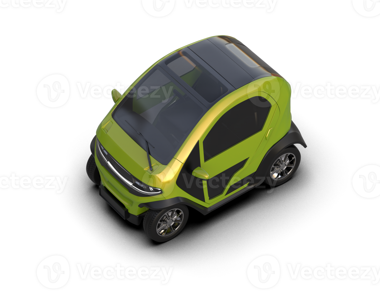 Modern car isolated on background. 3d rendering - illustration png