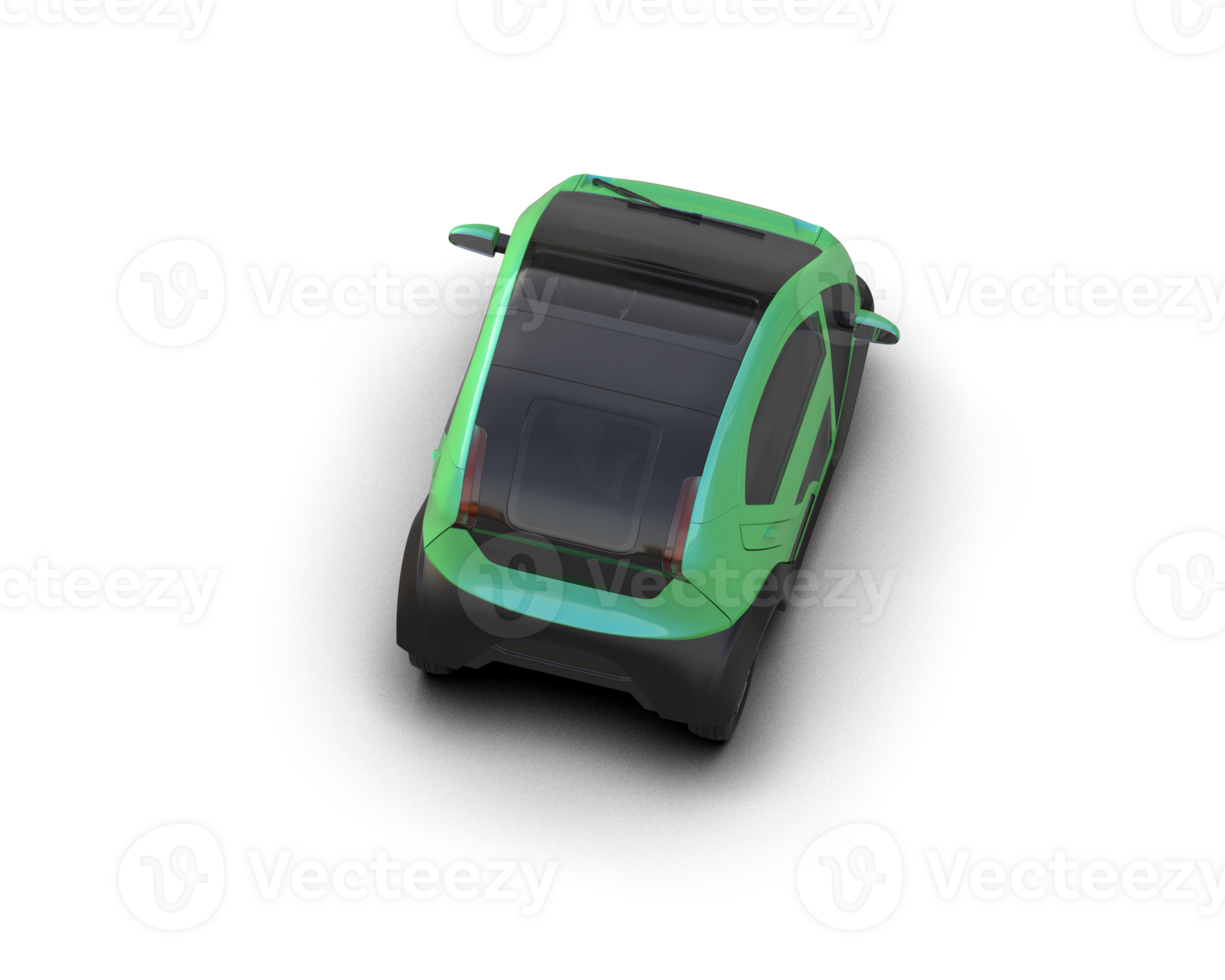 Modern car isolated on background. 3d rendering - illustration png