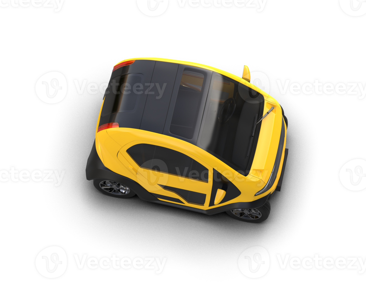 Modern car isolated on background. 3d rendering - illustration png