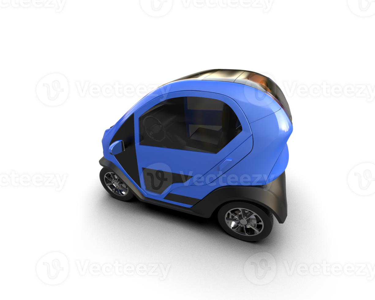 Modern car isolated on background. 3d rendering - illustration png
