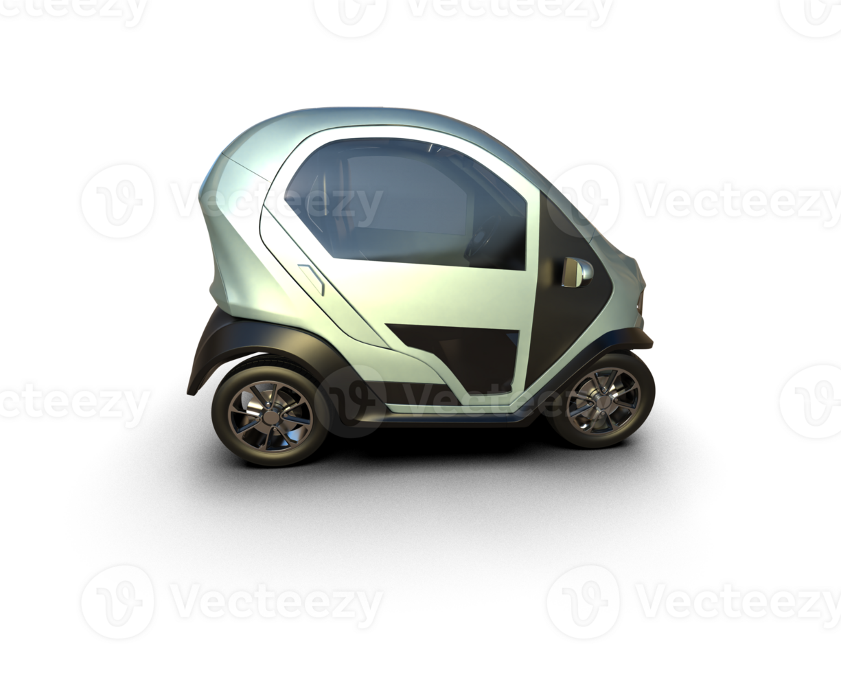 Modern car isolated on background. 3d rendering - illustration png