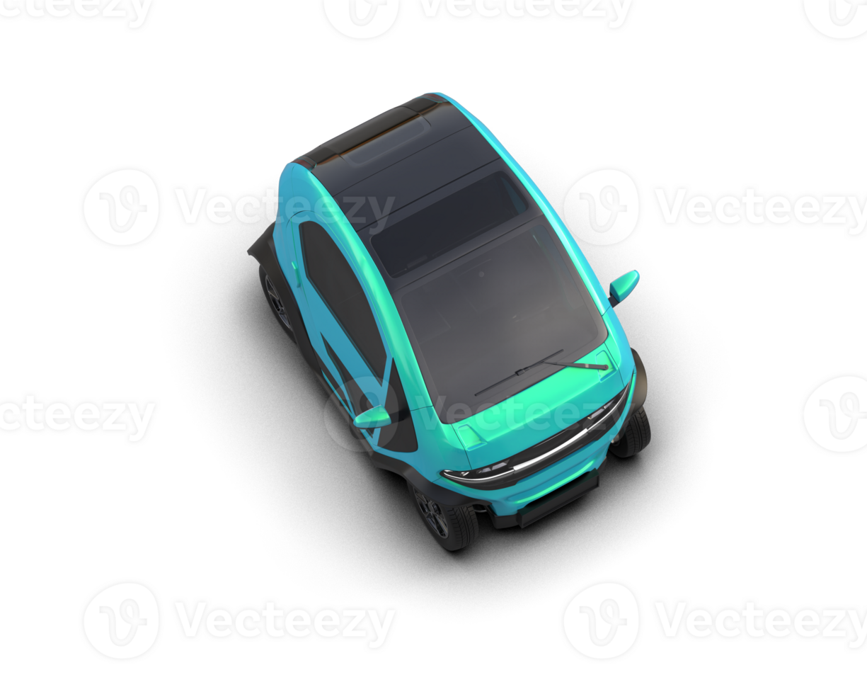 Modern car isolated on background. 3d rendering - illustration png