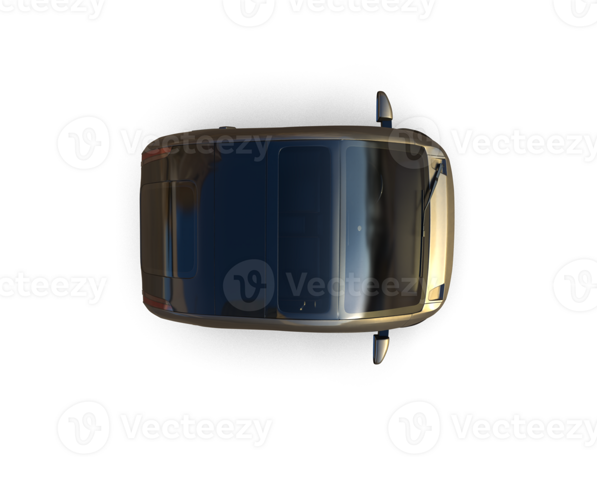 Modern car isolated on background. 3d rendering - illustration png