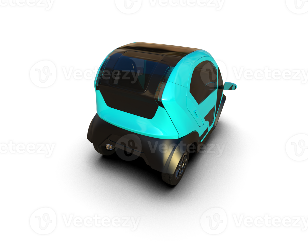 Modern car isolated on background. 3d rendering - illustration png