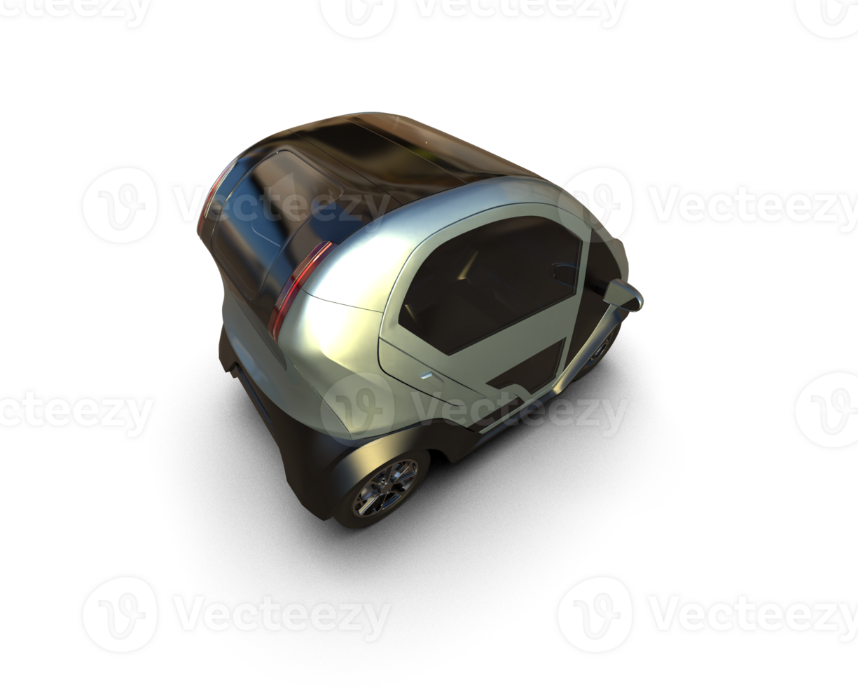 Modern car isolated on background. 3d rendering - illustration png