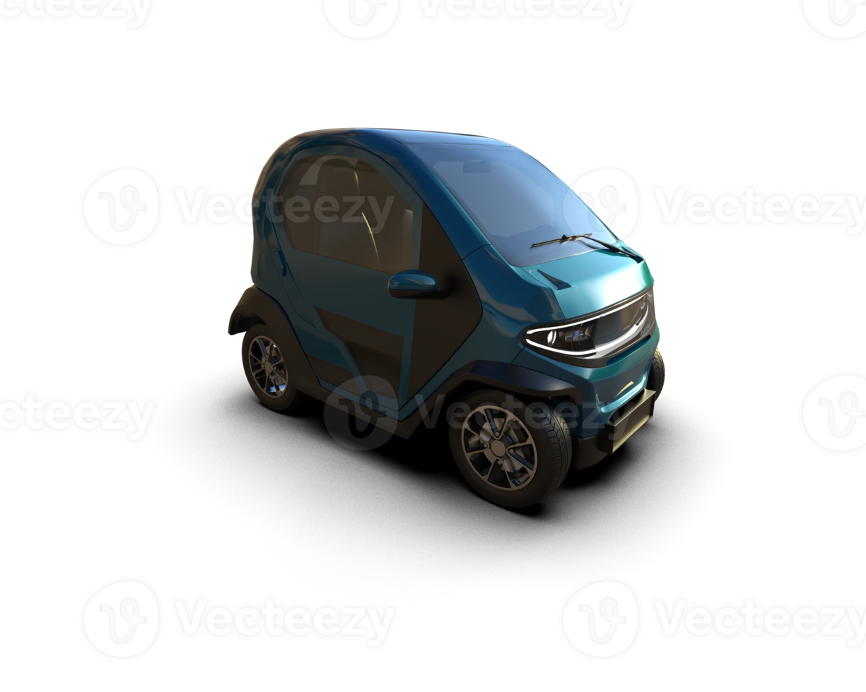 Modern car isolated on background. 3d rendering - illustration png