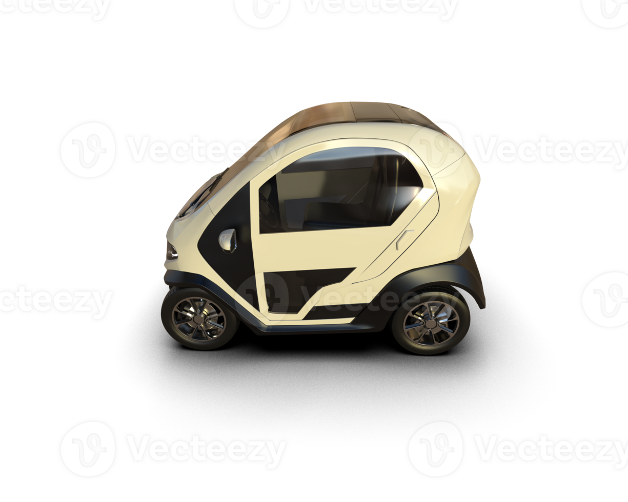 Modern car isolated on background. 3d rendering - illustration png