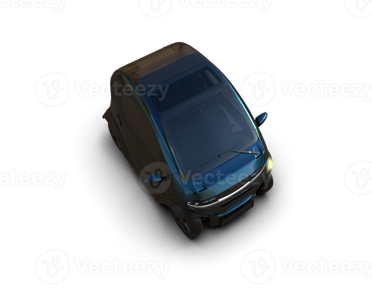 Modern car isolated on background. 3d rendering - illustration png