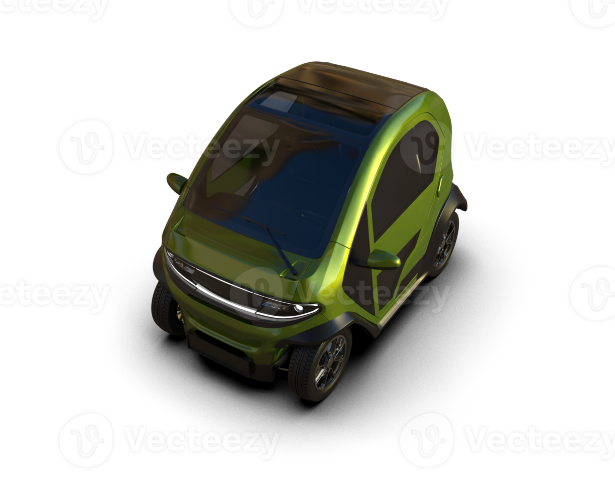 Modern car isolated on background. 3d rendering - illustration png