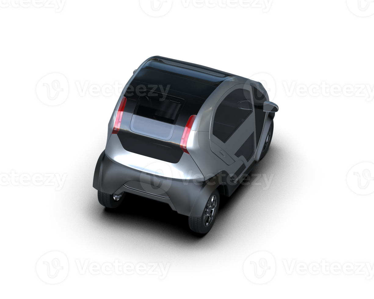 Modern car isolated on background. 3d rendering - illustration png