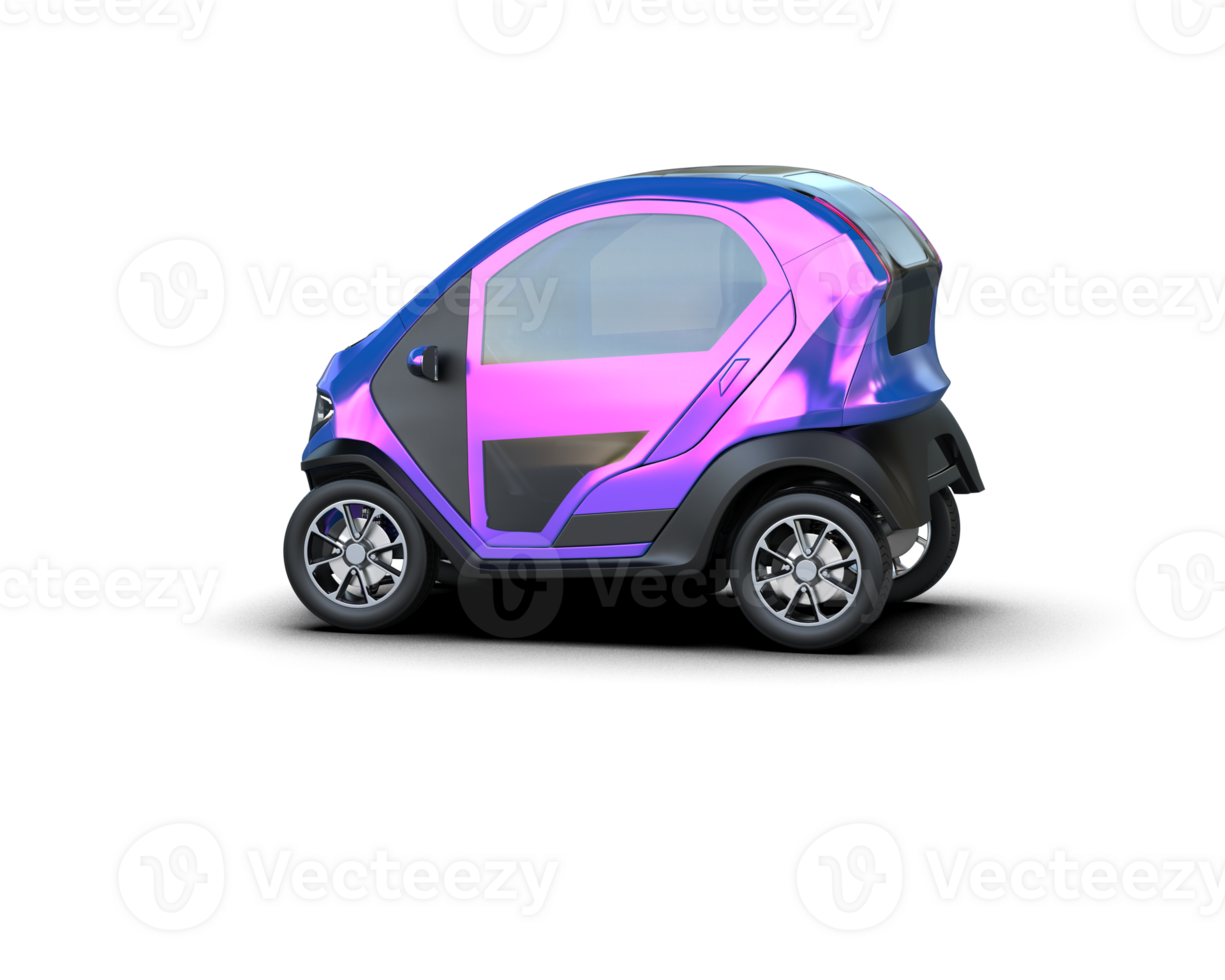 Modern car isolated on background. 3d rendering - illustration png