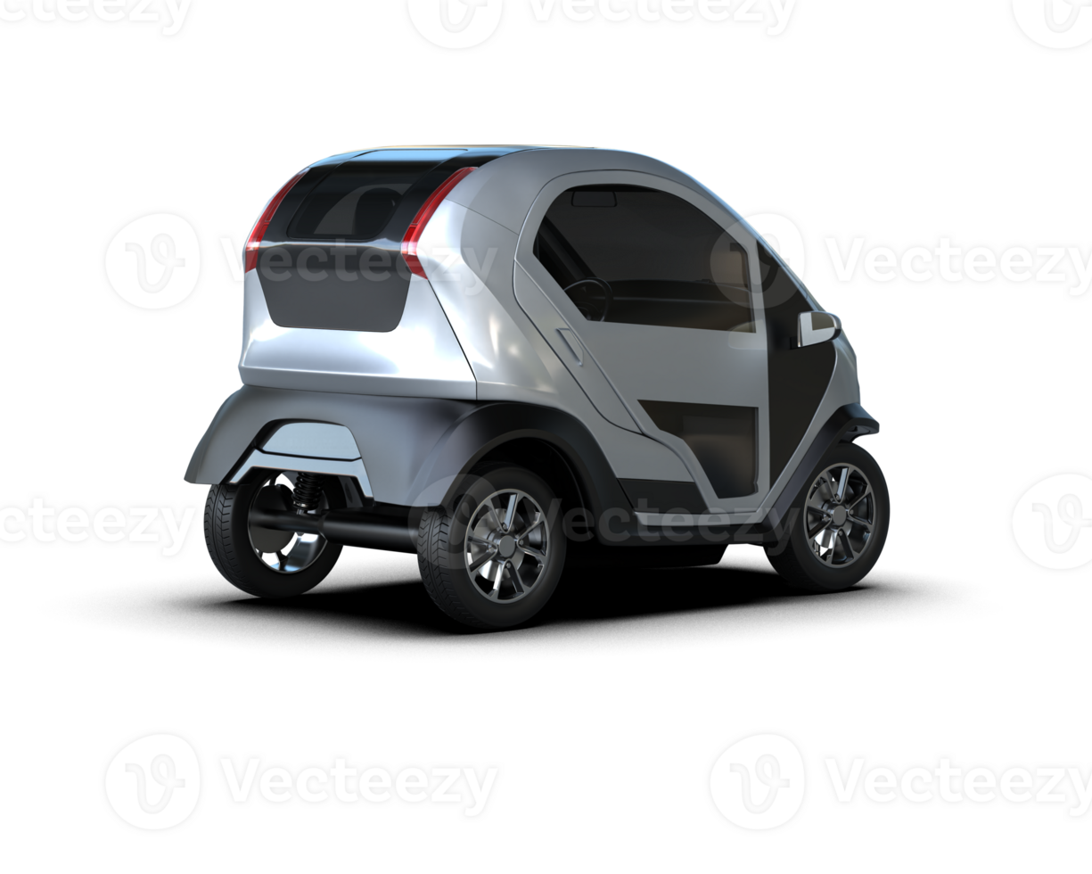 Modern car isolated on background. 3d rendering - illustration png